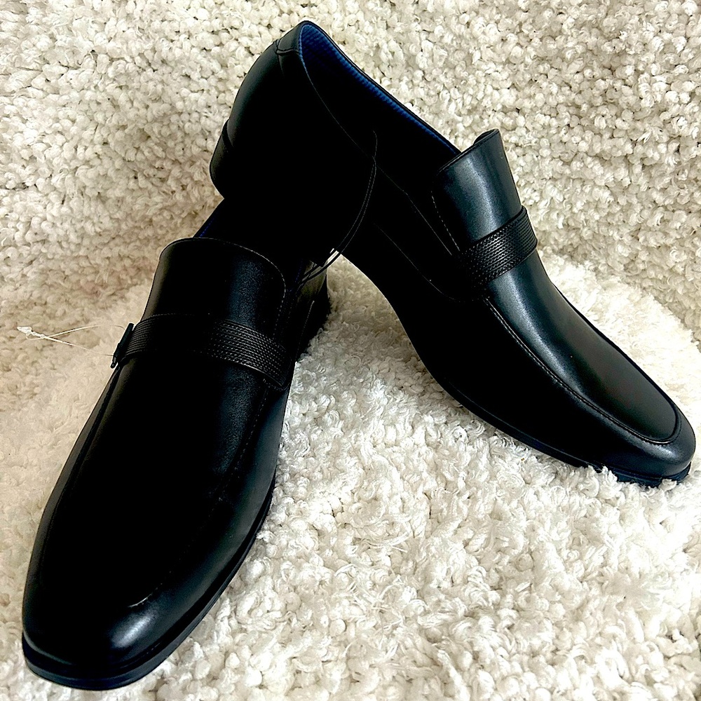 Perry Ellis Portfolio Dalton 2 Ultra Foam Slip-on Dress Shoes.